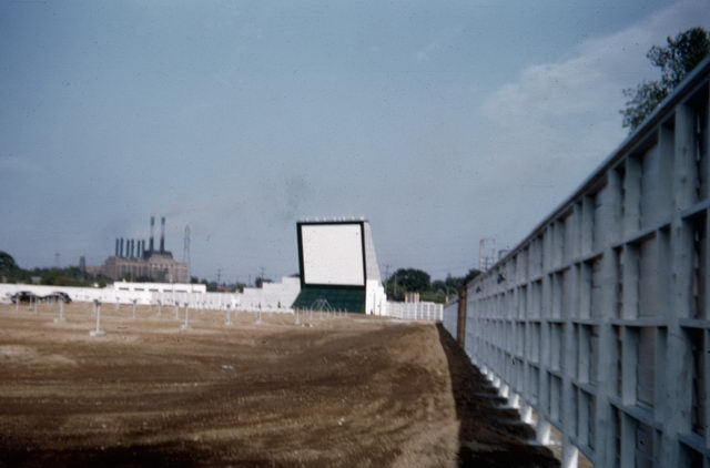 Marysville Drive-In Theatre - 1950 Shot From A S Al Johnson